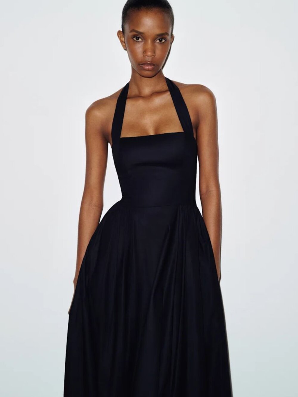 Reformation Seine Dress Black - Size 2